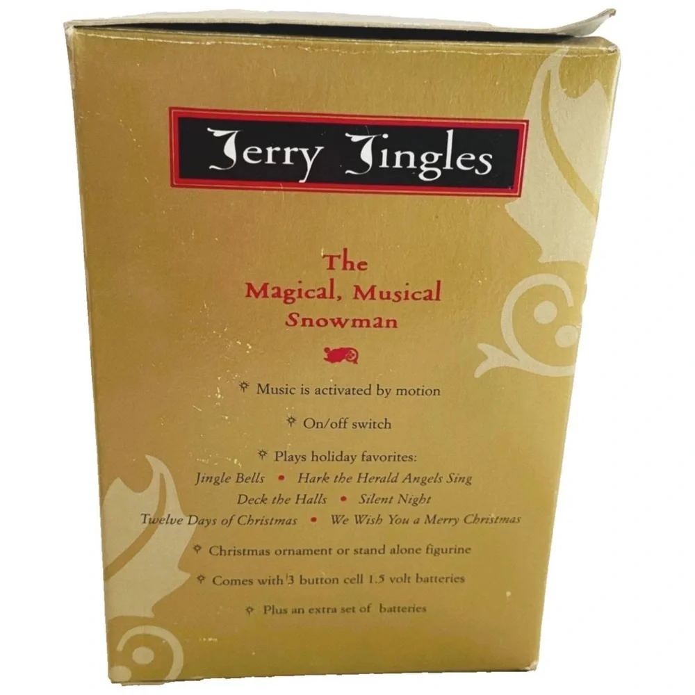 Jerry Jingles Musical Snowman - Picture 8 of 8